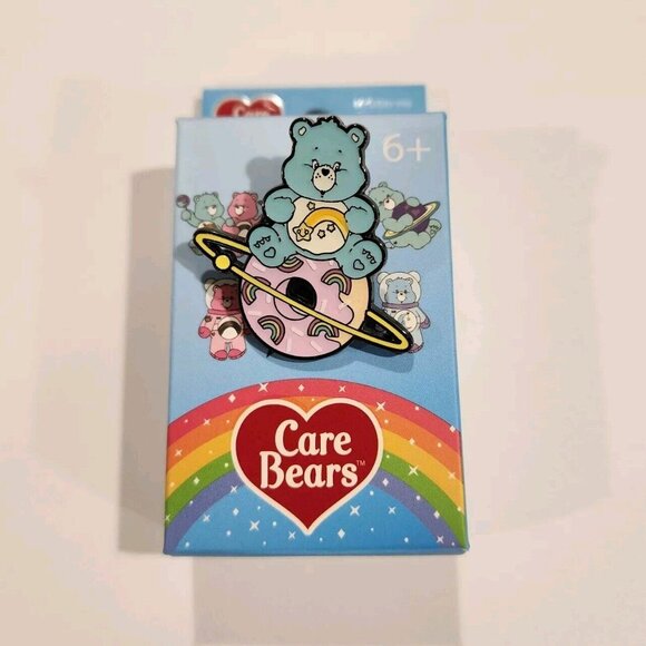 Loungefly Care Bears Wish Bear with Donut Planet Pin Blind Box Space NEW Opened - Picture 10 of 10